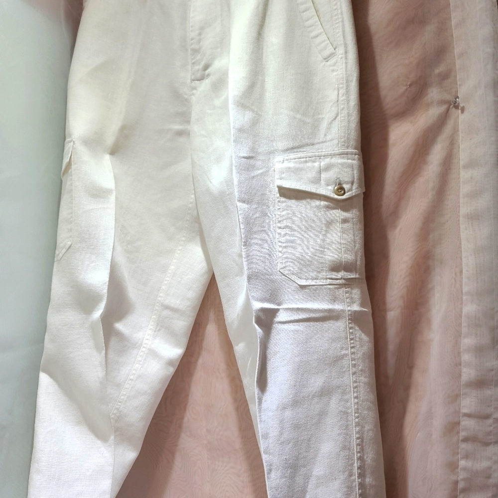 Men's Casual Linen Pants 32x33